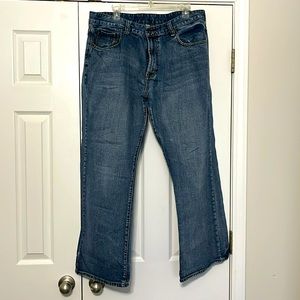Men’s flypaper straight wide leg jeans 38/30